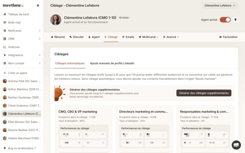 Ciblage automatique