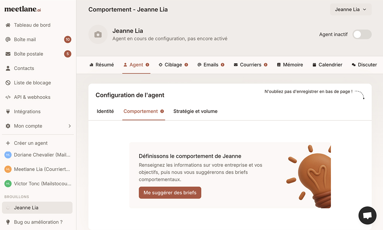 Agent IA personnalisé