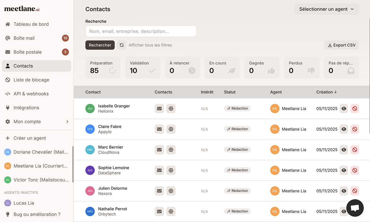 Vous gardez le contrôle